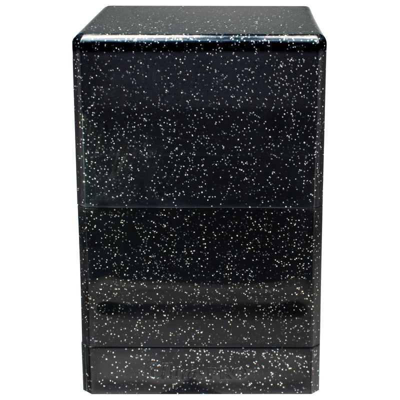 Ultra PRO: Satin Tower - Glitter Black