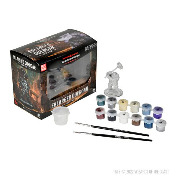 Wizkids Nolzur's Marvelous Miniatures: Enlarged Duergar Paint Kit