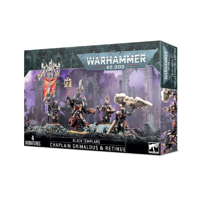 Warhammer 40,000 Black Templars: Captain Grimaldus & Retinue