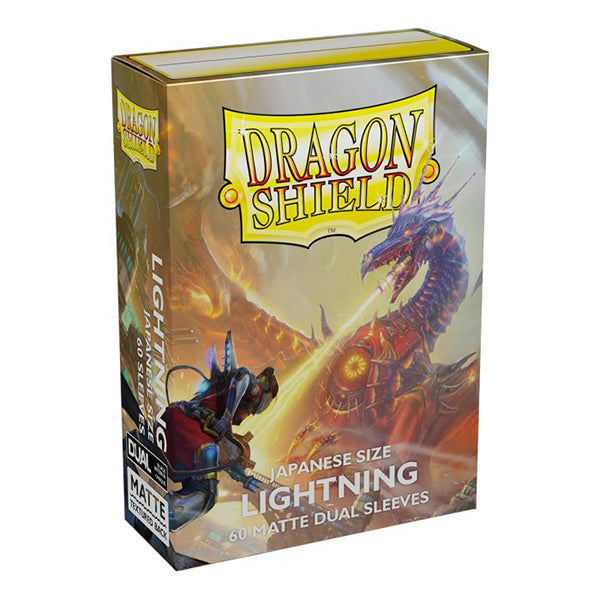 Dragon Shield Sleeves Japanese Size - Lightning Dual Matte (60)