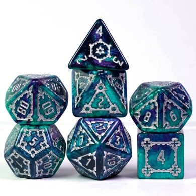 Huge Arcane Castle Dice Set - 25mm