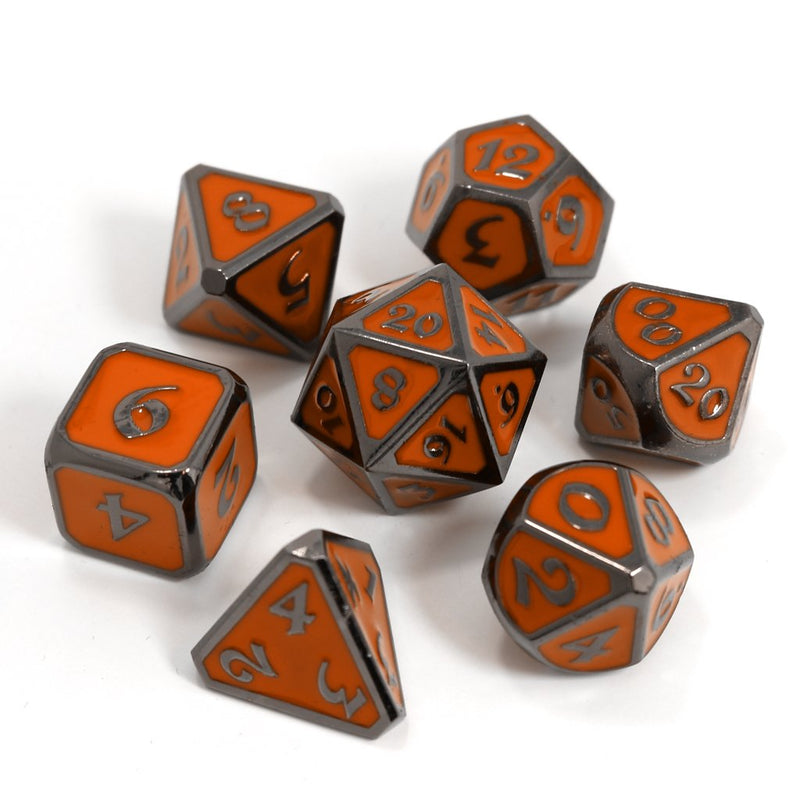 Die Hard Dice 7 Die Metal Dice Set: Mythica Sinister Harvest