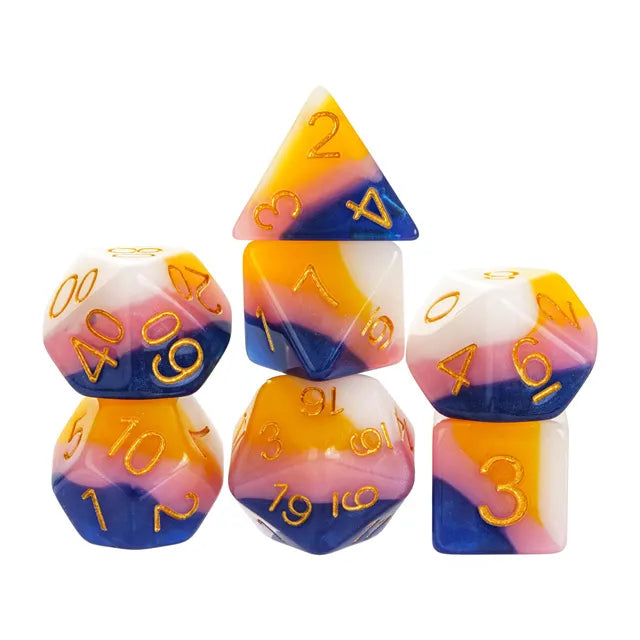 Fruit Taffy RPG Dice Set