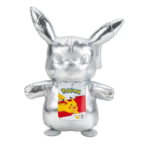 Pokemon Plush - Silver Pikachu