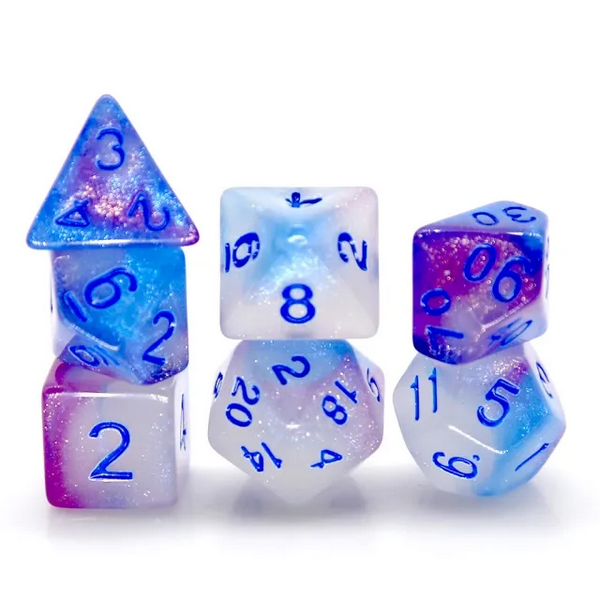 Glow in the Dark - Glowing Memory RPG Dice Set