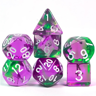 Grapes on the Vine RPG Dice Set