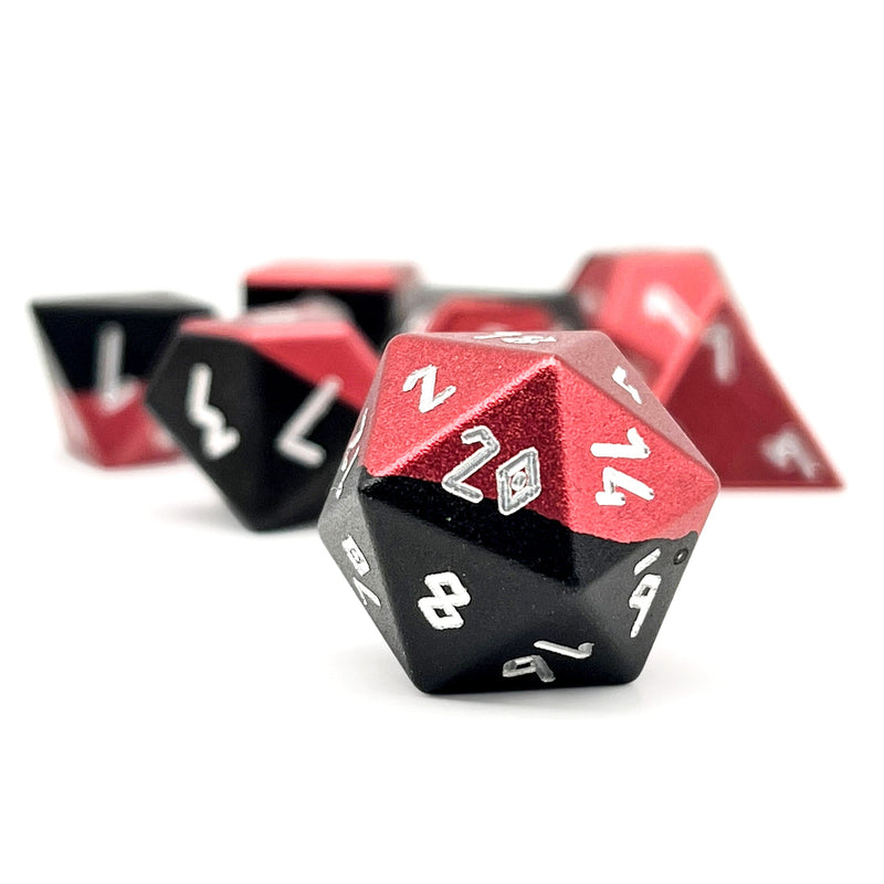 Norse Foundry 7 Die Aluminum Wonderous Dice Set: Blood Thirsty