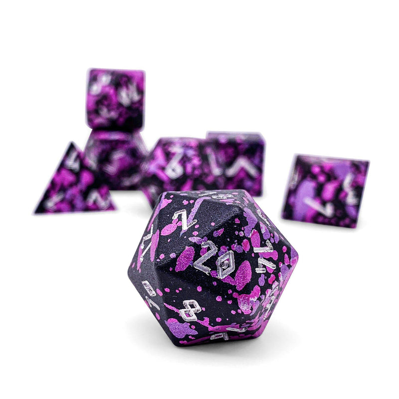 Norse Foundry 7 Die Aluminum Wonderous Dice Set: Conqueror's Might