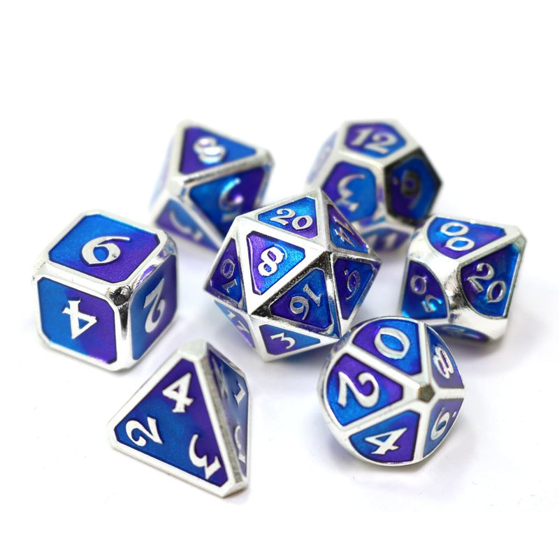 Die Hard Dice 7 Die Metal Dice Set: Spellbinder Nightfall