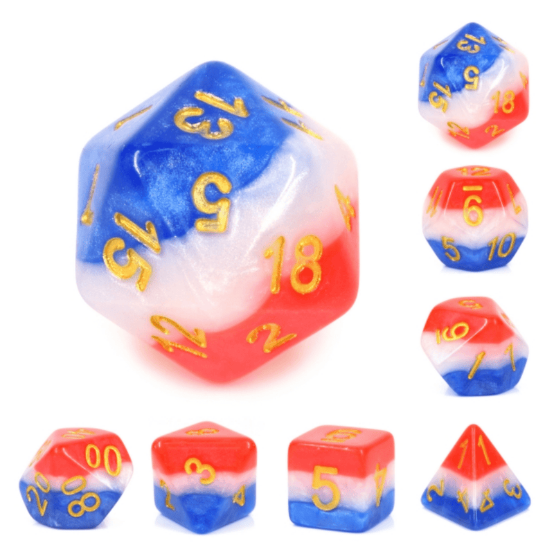 Old Glory RPG Dice Set