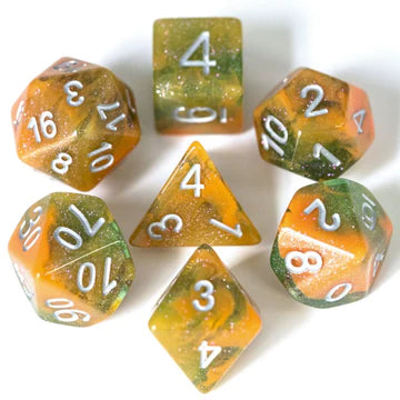 Orange Grove RPG Dice Set