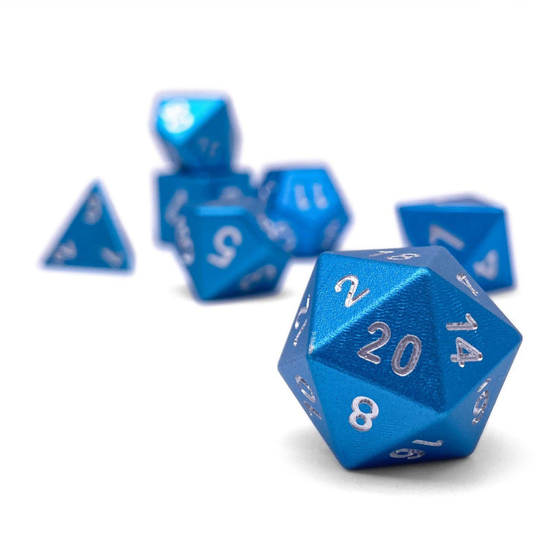 Norse Foundry 7 Die Aluminum Dice Set: Sea Teal