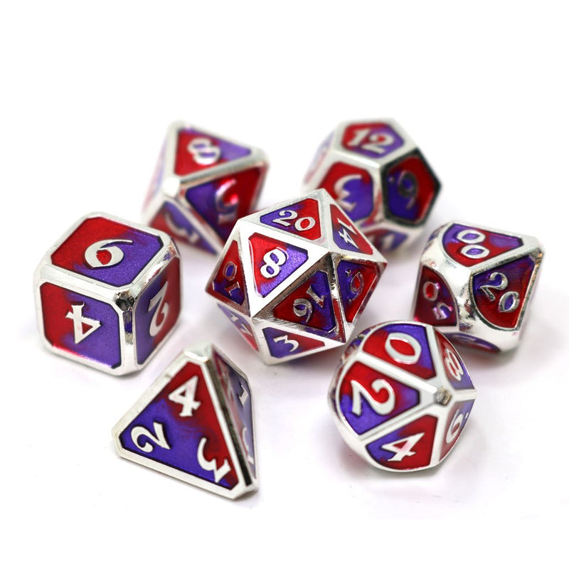 Die Hard Dice 7 Die Metal Dice Set: Spellbinder Sovereign