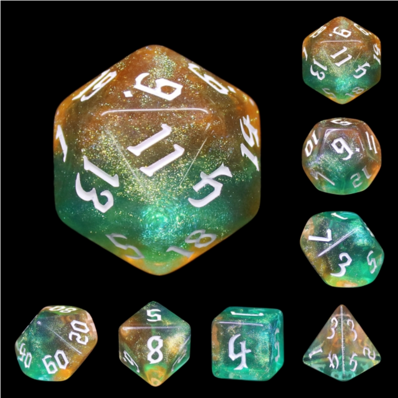 Tranquil World RPG Dice Set