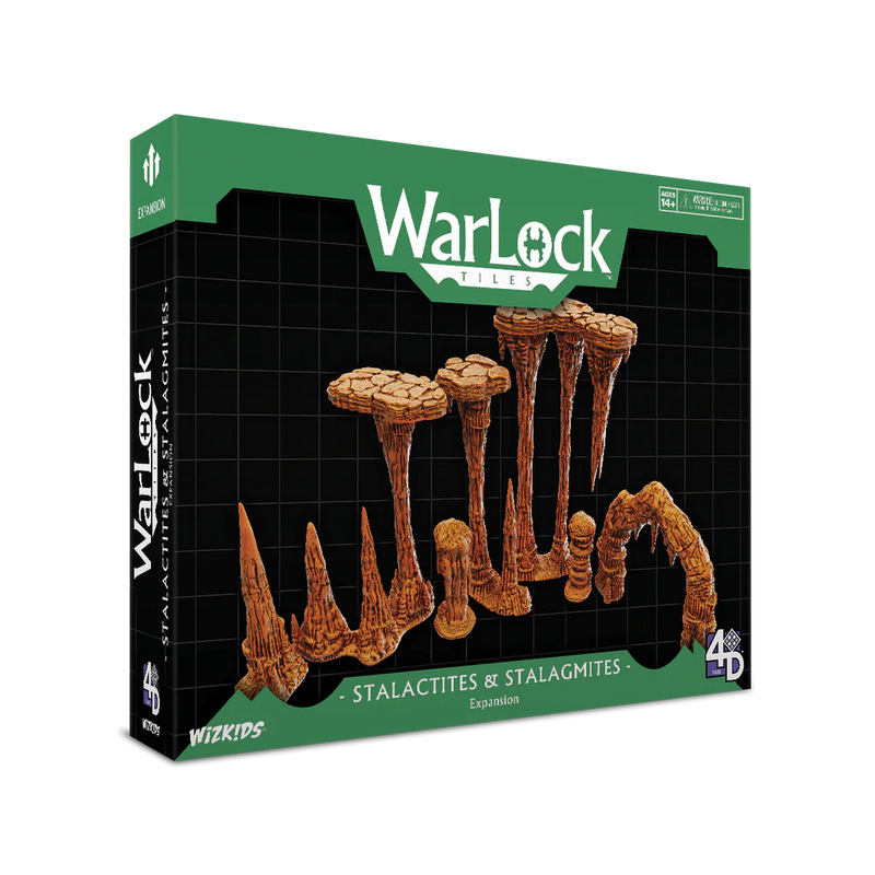 Wizkids Warlock Tiles - Caverns: Stalactites & Stalagmites