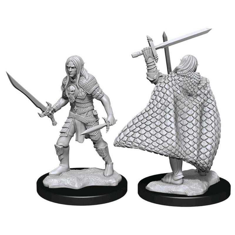 Wizkids Battles Miniatures: Male Elf Fighter