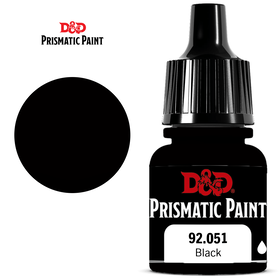 Wizkids D&D 8ml Prismatic Paint: Black