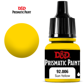 Wizkids D&D 8ml Prismatic Paint: Sun Yellow