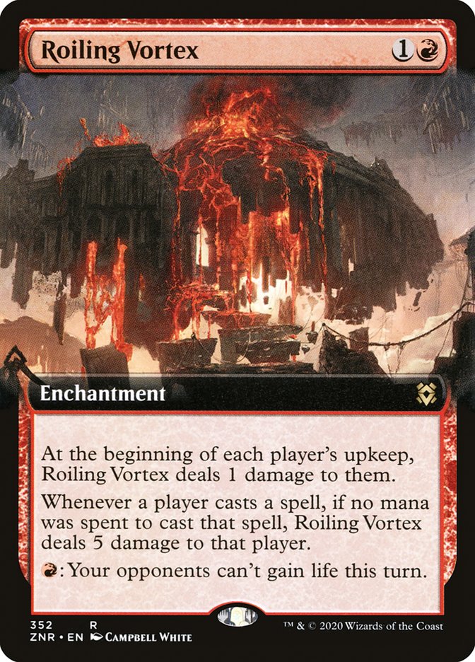 Roiling Vortex (Extended Art) [Zendikar Rising]