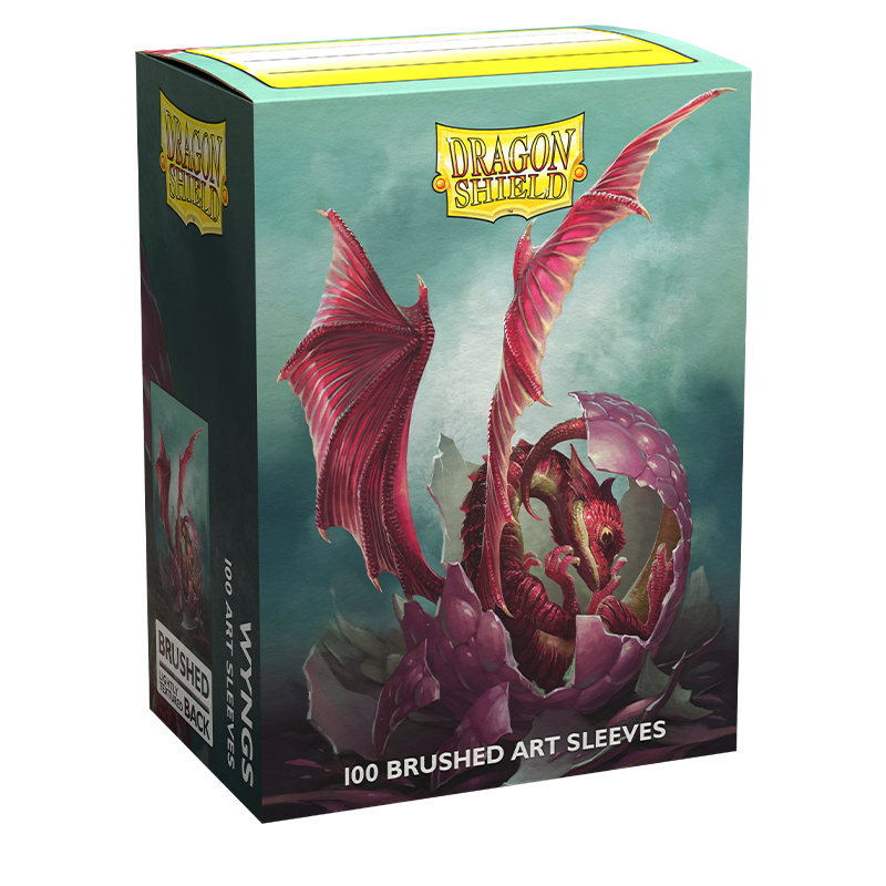 Dragon Shield: Standard 100ct Brushed Art Sleeves - Wyngs