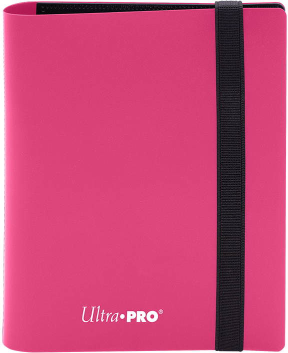 Ultra PRO: 2-Pocket PRO-Binder - Eclipse (Hot Pink)