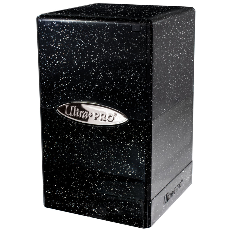 Ultra PRO: Satin Tower - Glitter Black