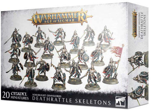 Warhammer Age of Sigmar Soulblight Gravelords: Deathrattle Skeletons