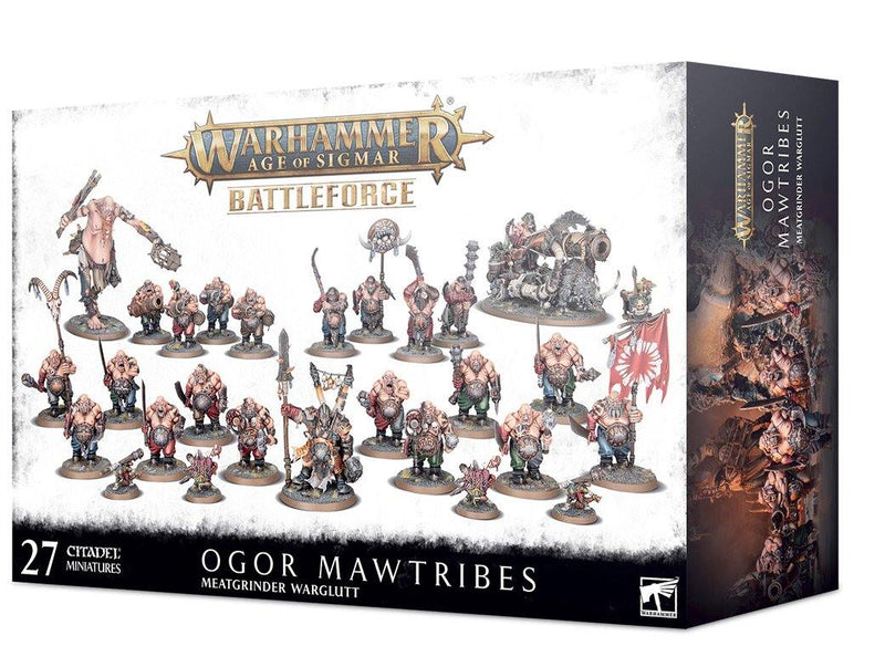 Warhammer Age of Sigmar Battleforce: Ogor Mawtribes Meatgrinder Warglutt