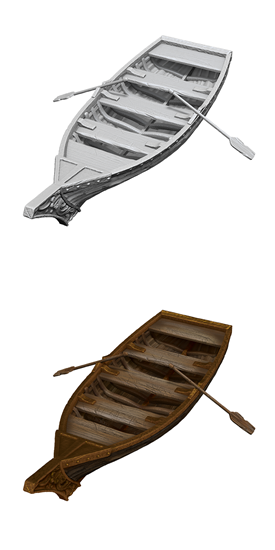 Wizkids Icons of the Realms - Rowboat & Oars