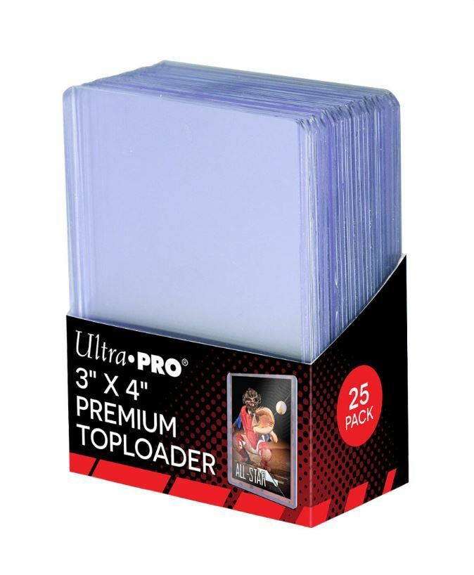 Ultra Pro 3" x 4" Premium Toploader (25)