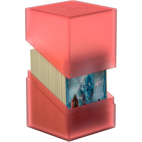 Ultimate Guard Boulder Deck Box - Ruby (100+)