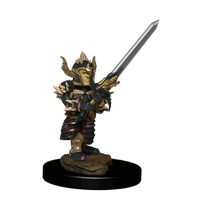 Wizkids Icons of the Realms Premium Miniatures: Halfling Fighter